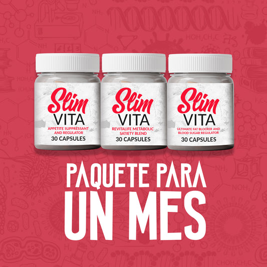 Tratamiento Slim Vita para la reducción de peso 30 Días.